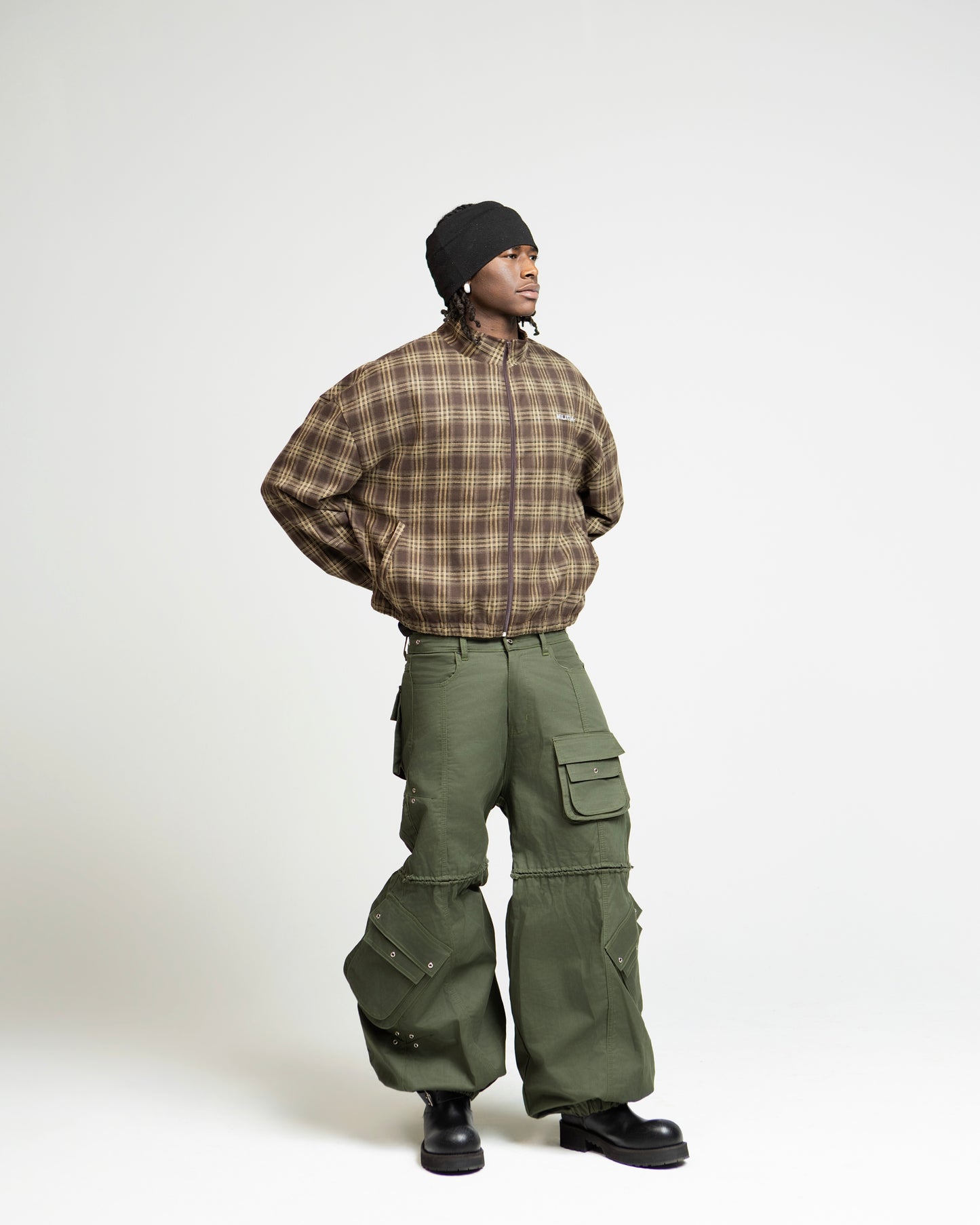 Ironwood Plaid Full Zip Jacket